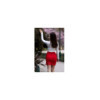 Jupe longue rouge Catalina 